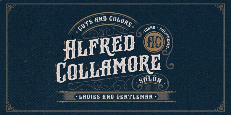 Vonder Hills Font Family free download preview 2 – Typeface font