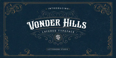 Vonder Hills Font Family free download – Vonder Hills Font Family font preview