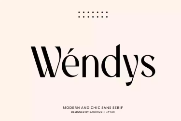 Wendys Font free download – Download font preview