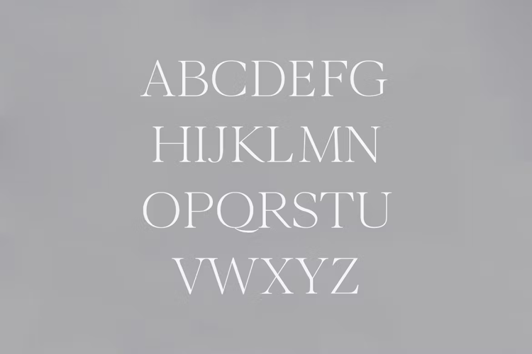 Wensley Font free download preview 4 – Serif Fonts font