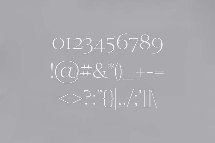Wensley Font free download preview 5 – Serif Fonts font