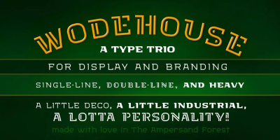 Wodehouse Font Family free download – Font Family font preview