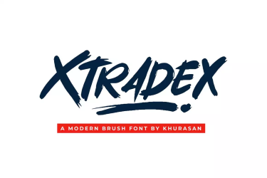 Xtradex Brush Font free download – similar font preview