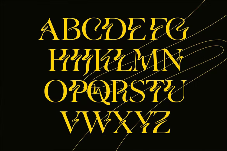 Zighead Display Font free download preview 3 – Typeface font