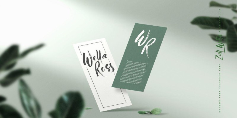 Zull Wettis Cyrillic Font Family free download preview 4 – Font Family font
