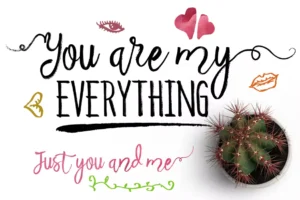 Beauty Heart Script Font