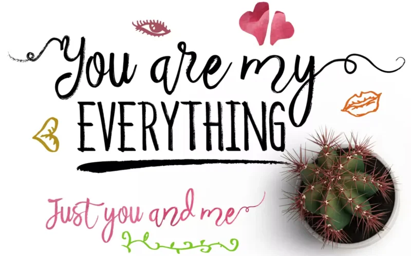 Beauty Heart Script Font