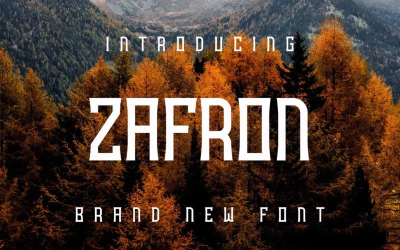 Zafron Font