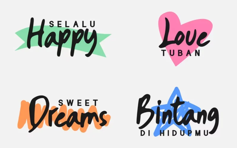 Simple Banget Font